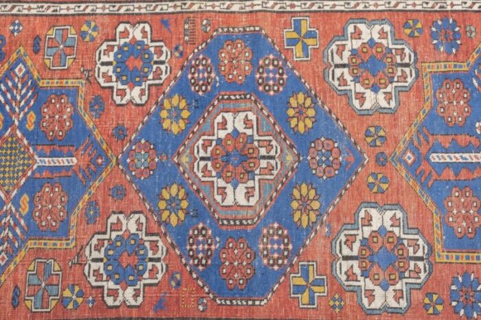 antique shirvan rug 41 x 7 7028