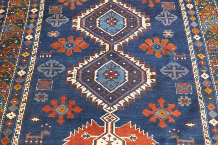 antique shirvan rug 42 x 6 8472