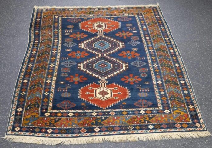 antique shirvan rug 42 x 6 8565