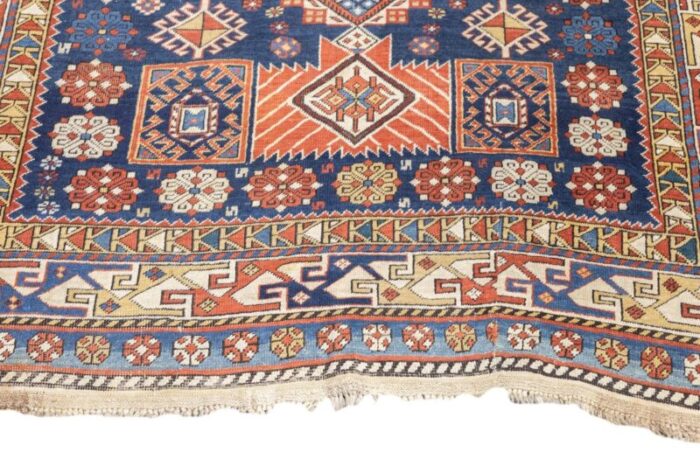 antique shirvan rug 45 x 9 6466