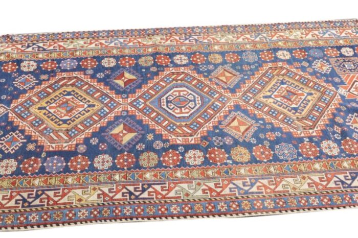 antique shirvan rug 45 x 9 6519