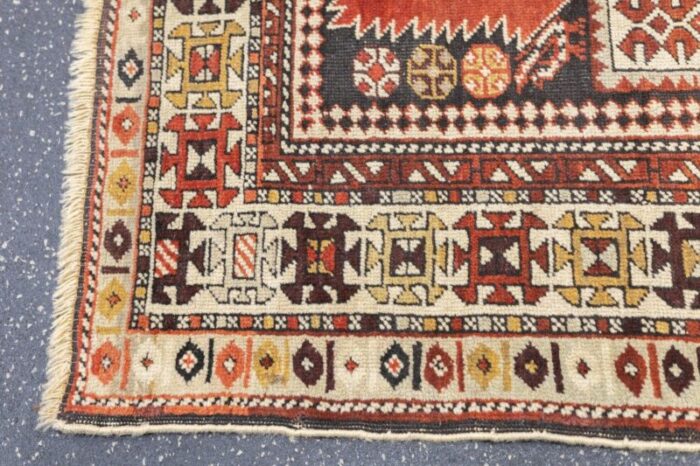 antique shirvan rug 47 x 74 0539