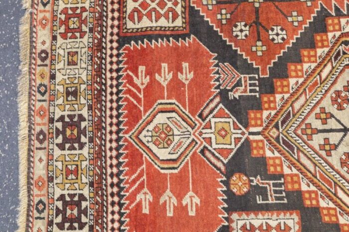 antique shirvan rug 47 x 74 8104