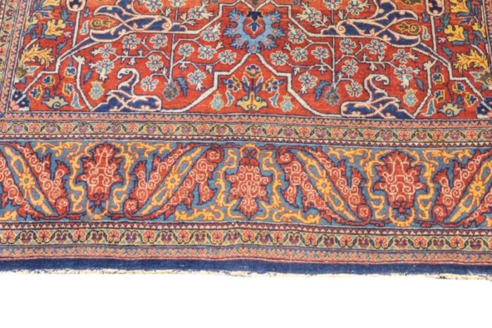 antique tehran rug 47 x 610 1326