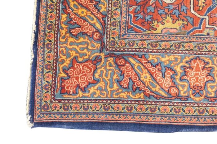 antique tehran rug 47 x 610 1429