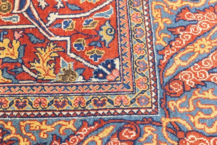 antique tehran rug 47 x 610 3997