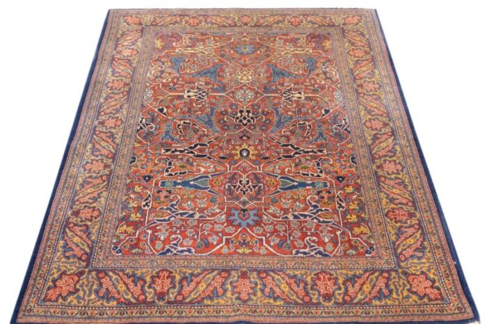 antique tehran rug 47 x 610 4568