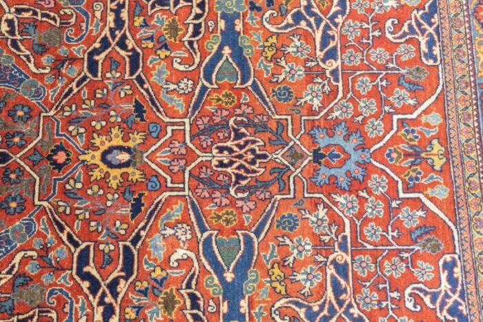 antique tehran rug 47 x 610 5206