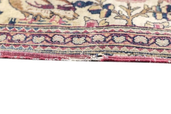 antique tehran rug 47 x 611 5867