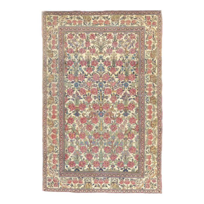 antique tehran rug 47 x 611 6777