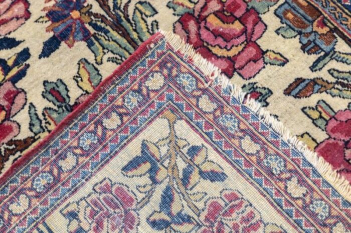 antique tehran rug 47 x 611 7800