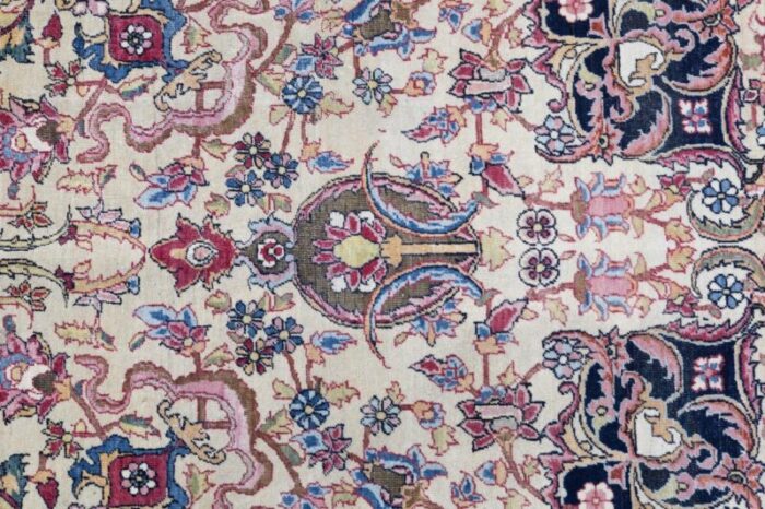 antique tehran rug 47 x 73 5934