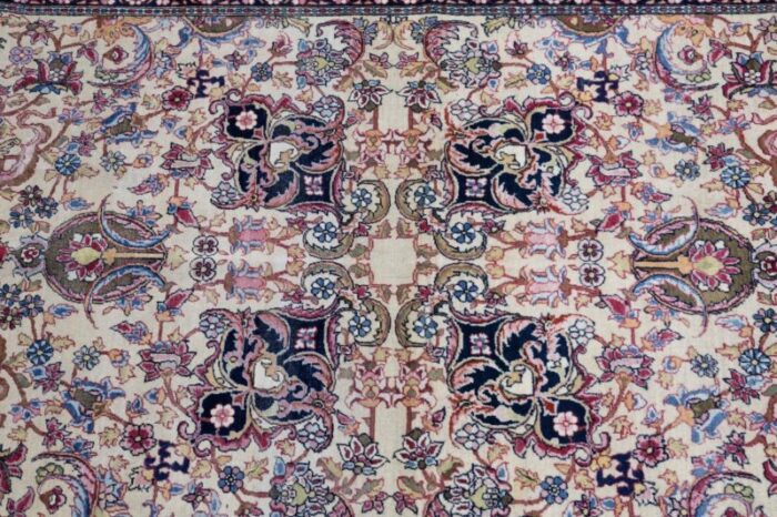 antique tehran rug 47 x 73 6690