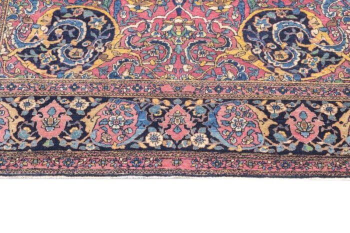 antique tehran rug 48 x 610 2464