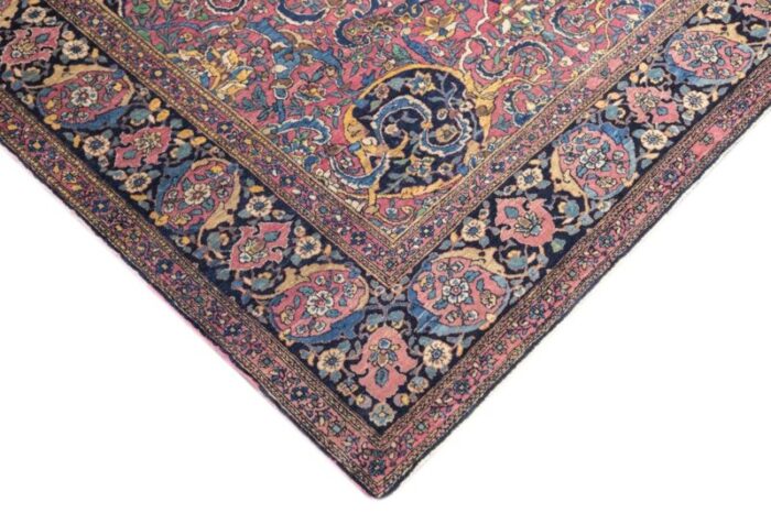 antique tehran rug 48 x 610 7467