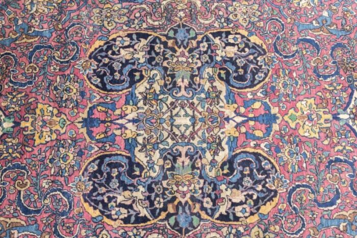 antique tehran rug 48 x 610 7770