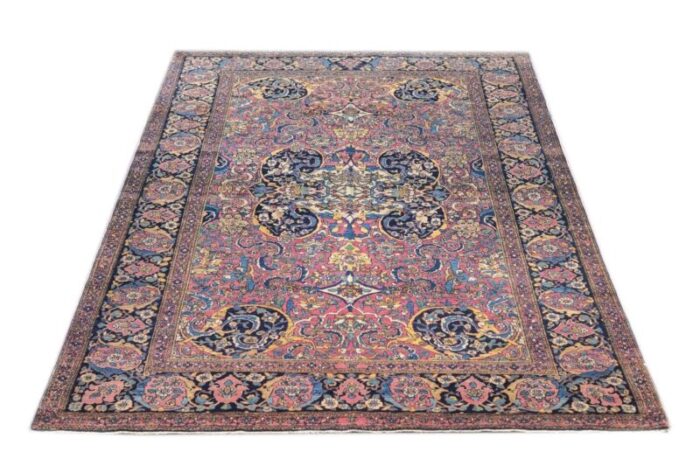 antique tehran rug 48 x 610 8377