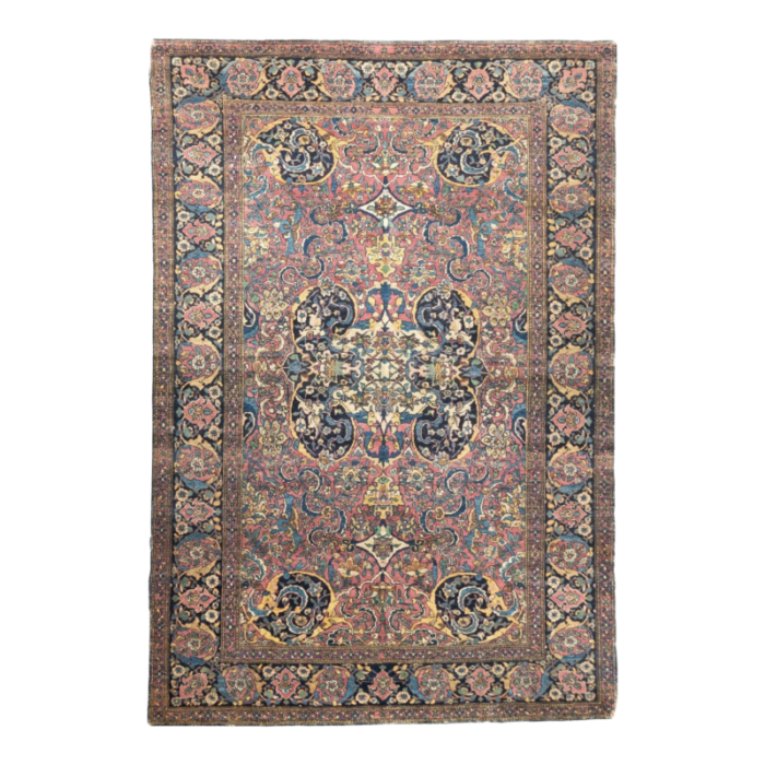 antique tehran rug 48 x 610 9484