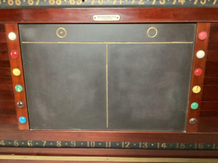 antique thurston and co ltd london snooker billiards scoreboard 1515