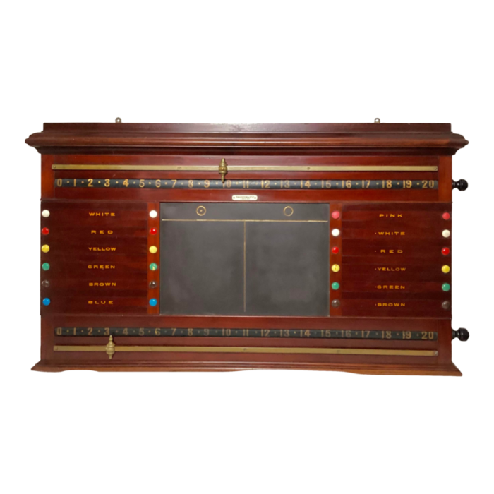 antique thurston and co ltd london snooker billiards scoreboard 7965