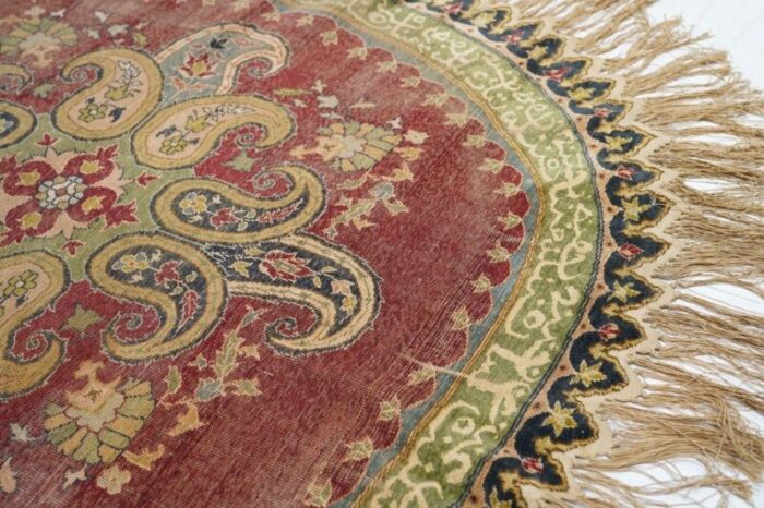 antique turkish rug 45 x 46 0314