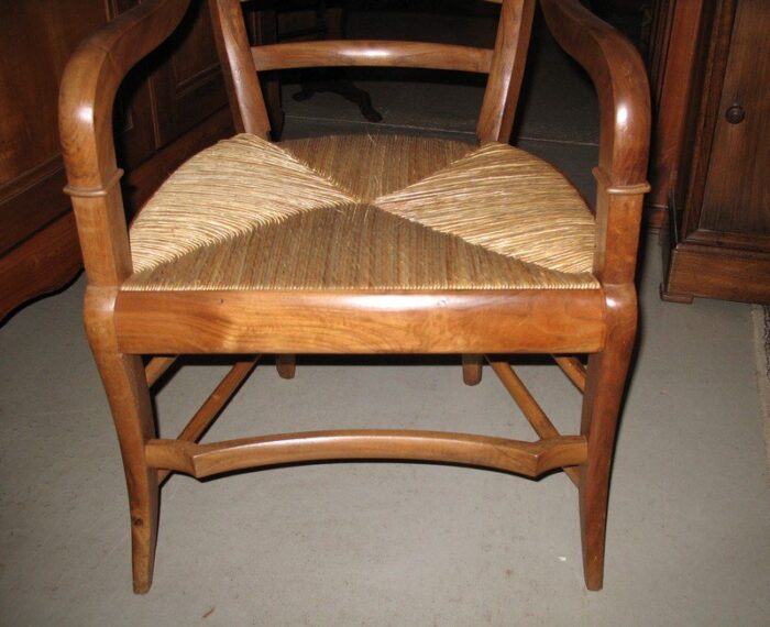 antique walnut armchairs set of 2 3