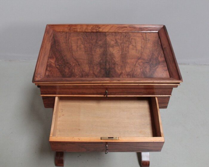 antique walnut side table 2 1