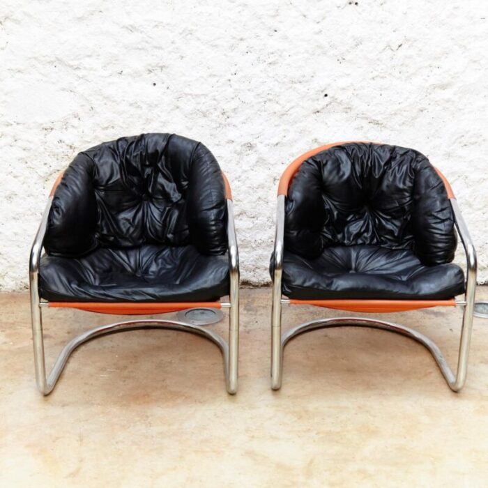 armchairs 1970s set of 2 9 1