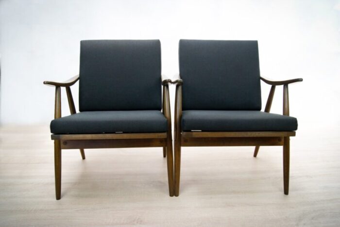 armchairs from ton 1960s set of 2 4