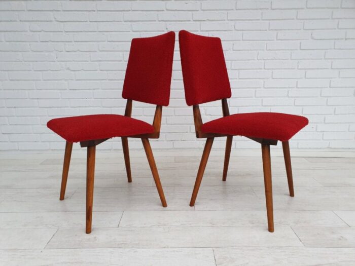 art deco armchairs 1960s set of 2 9