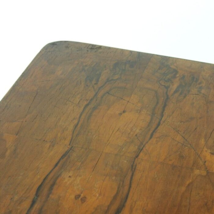 art deco czechoslovak walnut veneer coffee table 1930s 7