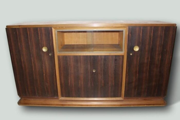 art deco macassar sideboard 1930s 1