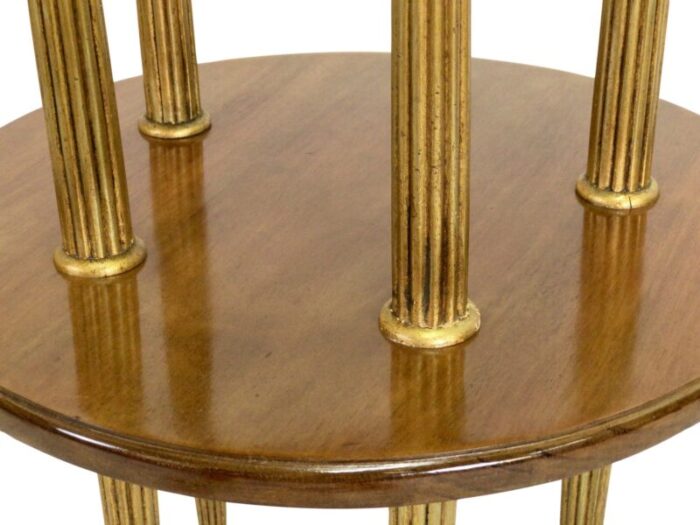 art deco mahogany pedestal table 1920s 4