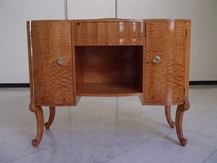 art deco maple sideboard 1920s 8