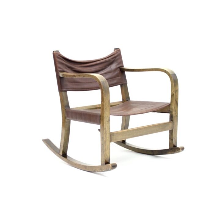 art deco rocking chair attributed to eskil sundahl for bodafors 1930s 2