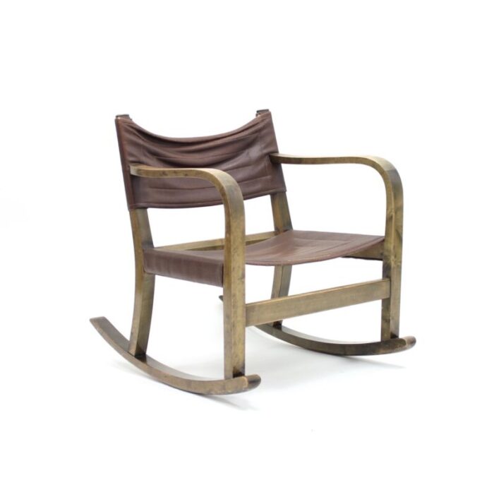 art deco rocking chair attributed to eskil sundahl for bodafors 1930s 3