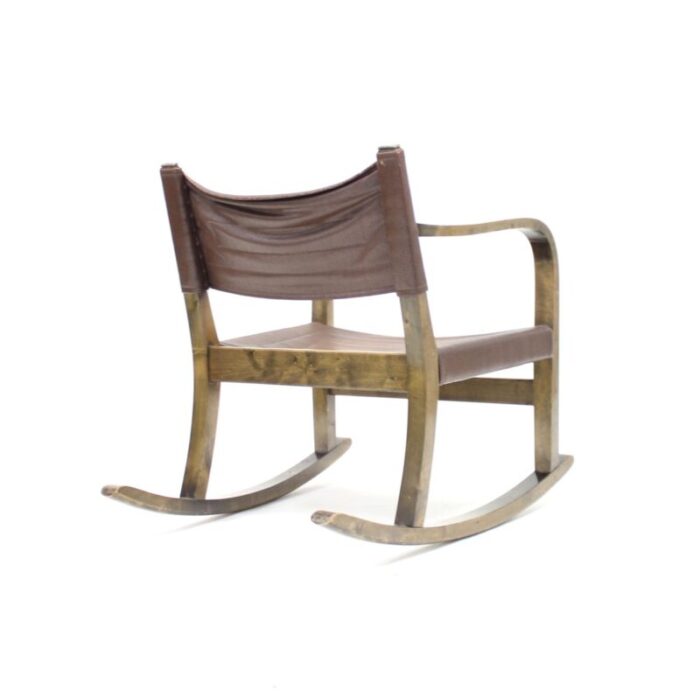 art deco rocking chair attributed to eskil sundahl for bodafors 1930s 9