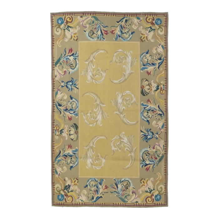 aubusson rug 3 x 5 7987