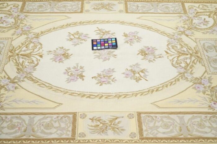 aubusson rug 4 x 6 0304