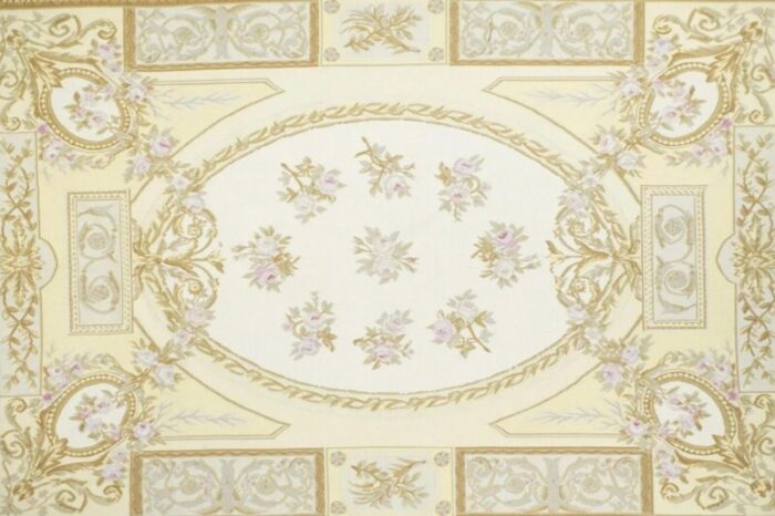 aubusson rug 4 x 6 0351