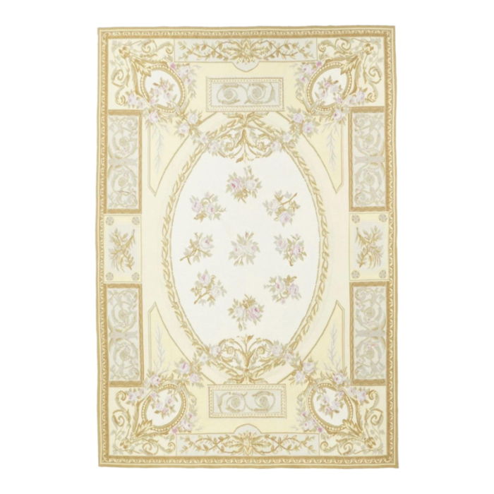 aubusson rug 4 x 6 0488