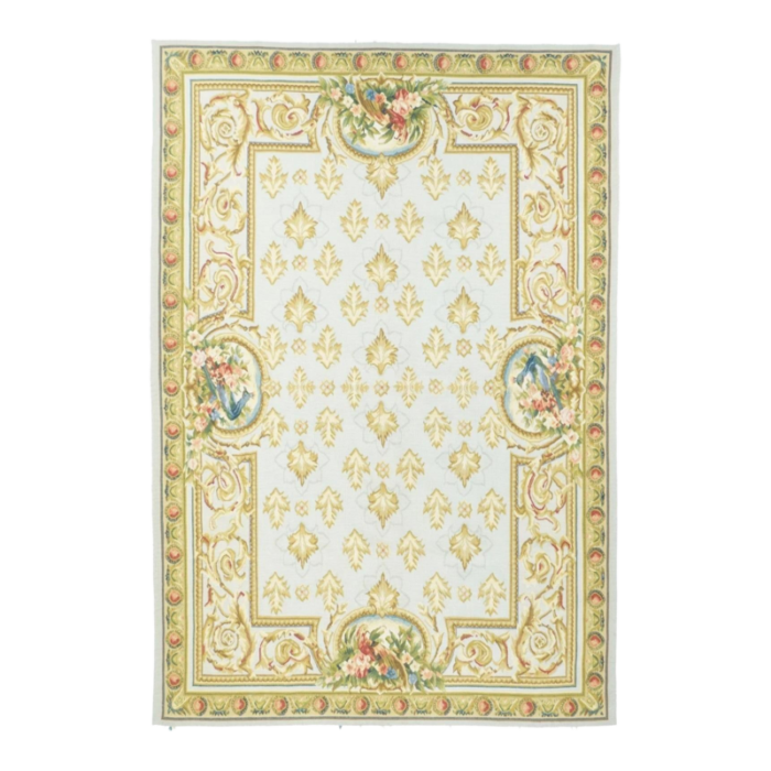 aubusson rug 4 x 6 7032