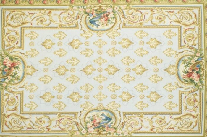 aubusson rug 4 x 6 9716