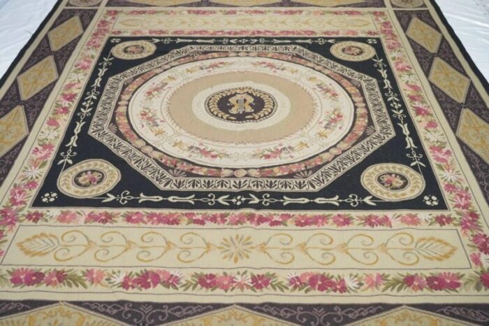 aubusson rug 8 x 10 4724