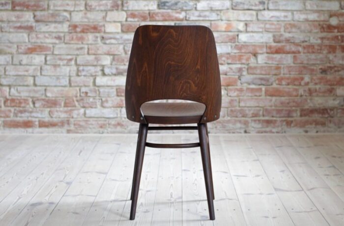 beech veneer dining chairs by oswald haerdtl for ton 1950s set of 4 13