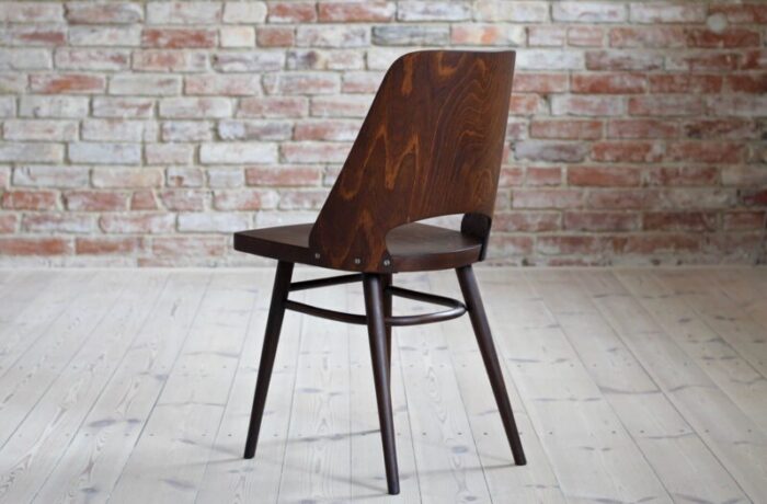 beech veneer dining chairs by oswald haerdtl for ton 1950s set of 4 15