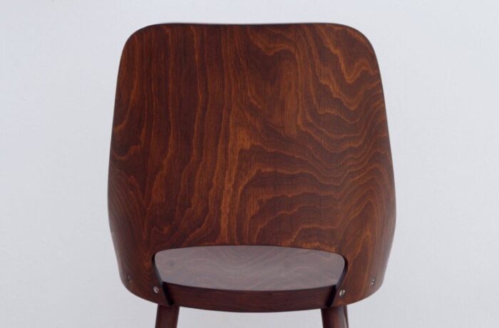 beech veneer dining chairs by oswald haerdtl for ton 1950s set of 4 19