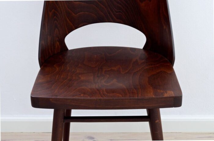 beech veneer dining chairs by oswald haerdtl for ton 1950s set of 4 24