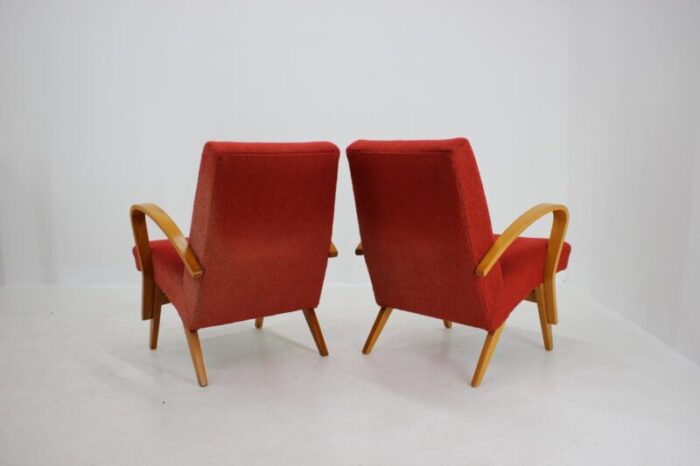 bentwood lounge chairs by frantisek jirak 1960s set of 2 5