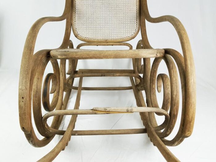 bentwood rocking chair from mundus hungary 1900s 2515